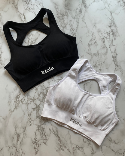 Bra Top Skin White