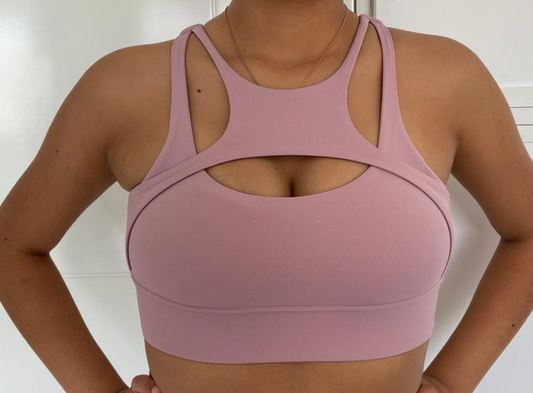 Bra Top Sophia Palo Rosa - High support