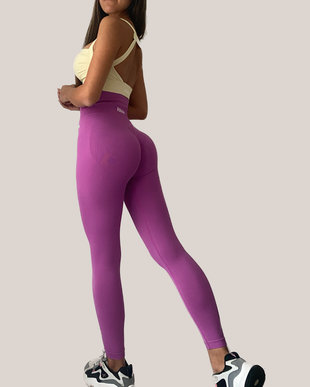 Pastel Deep Purple Leggings