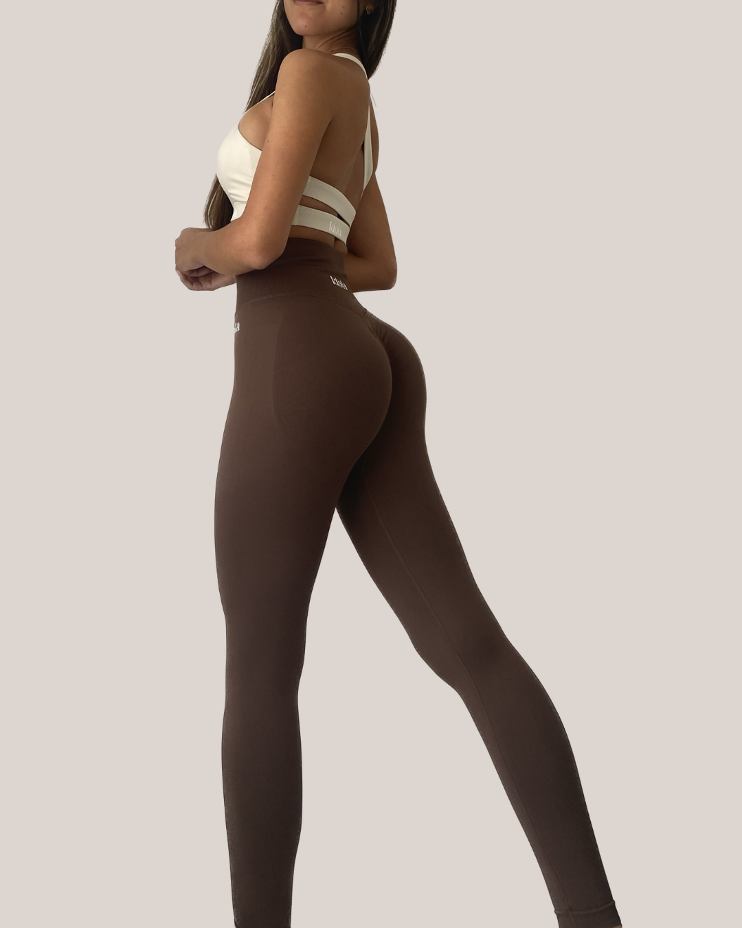 Pastel Brown Leggings