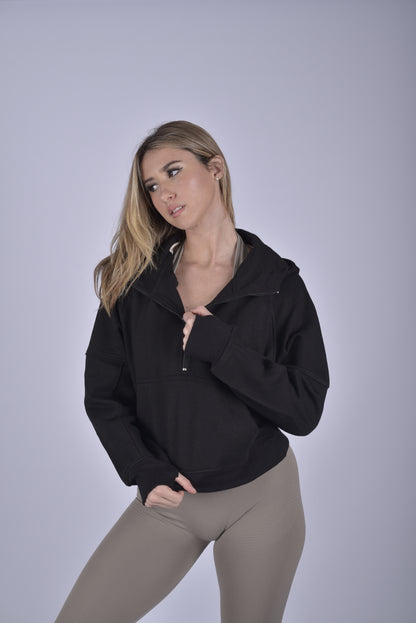 Essential Hoodie Negro